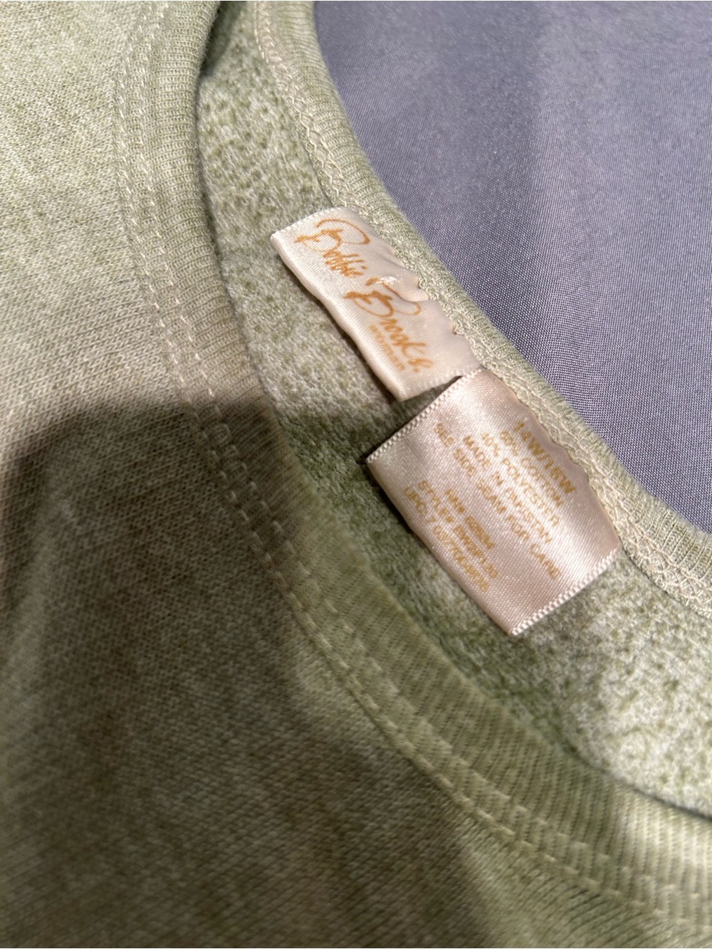 Vintage Bobbie Brooks Green Fall Farm Themed Sweatshirt - Picture 3 of 6